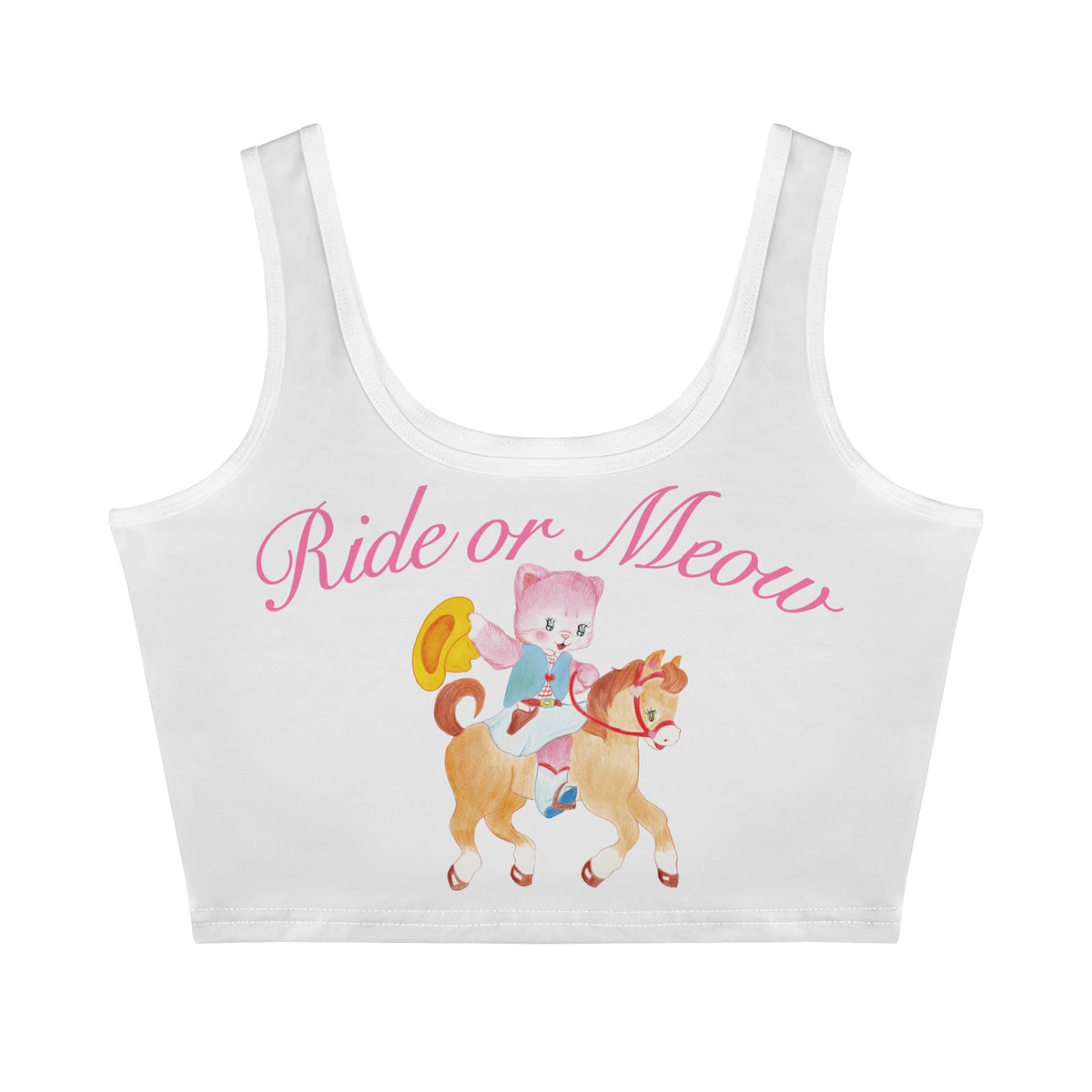 Ride or Meow Tank Top, photo 3