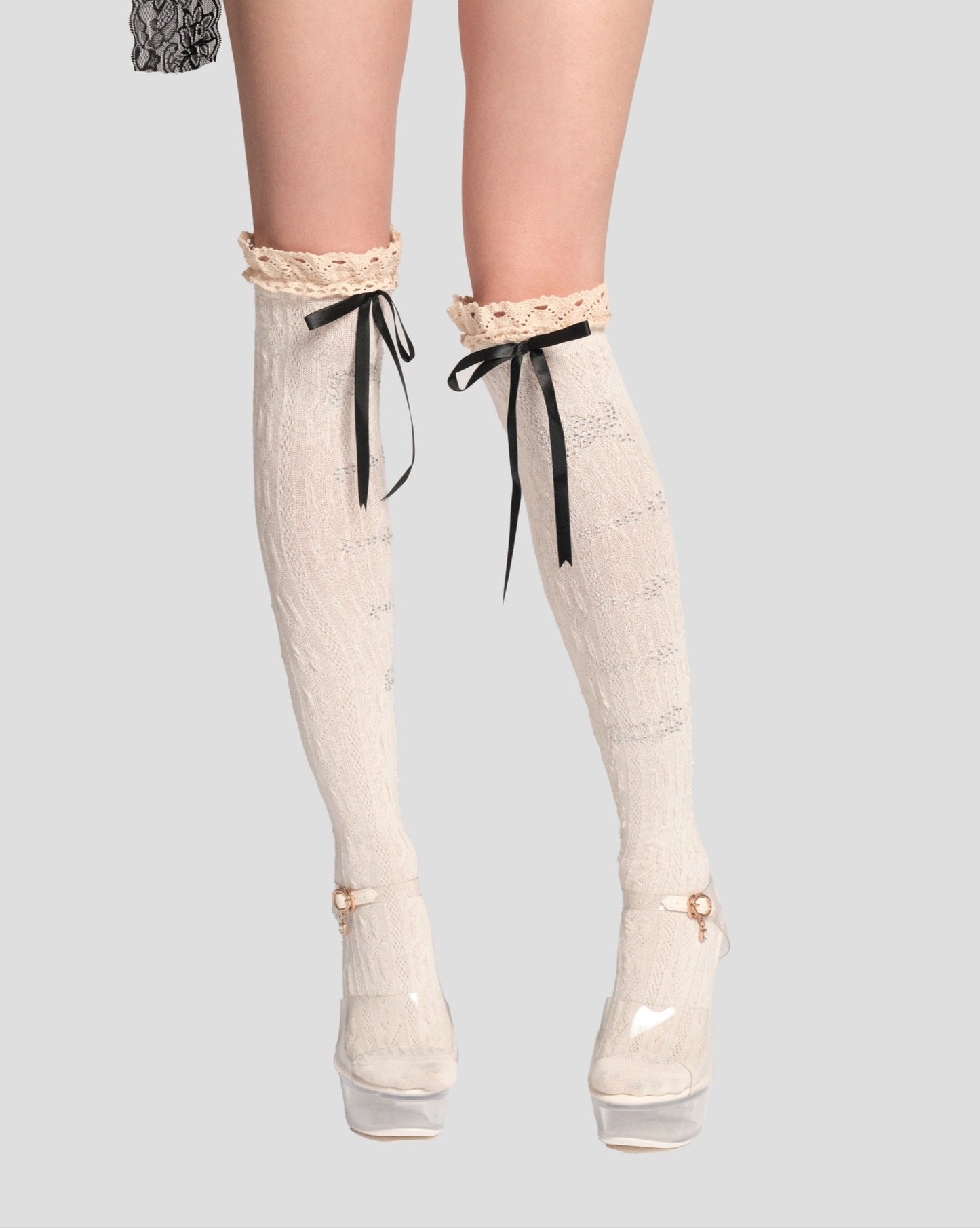 Victorian Meow Socks