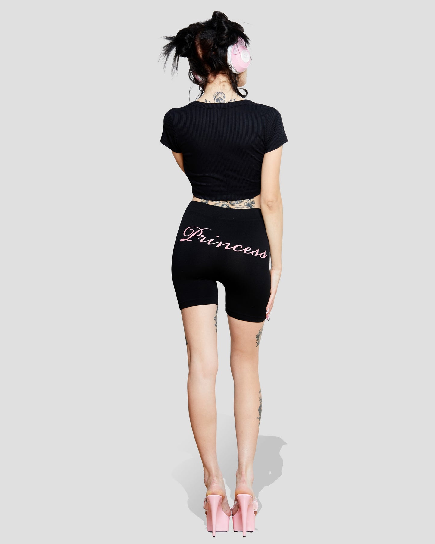 Meow Babe Baby~rib Crop Top