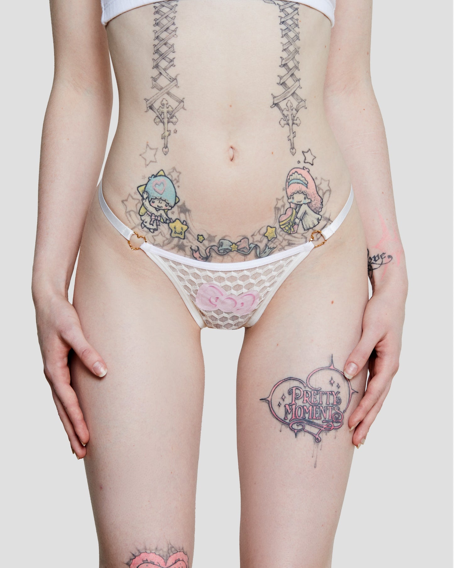 Hello Meow Mesh Panties