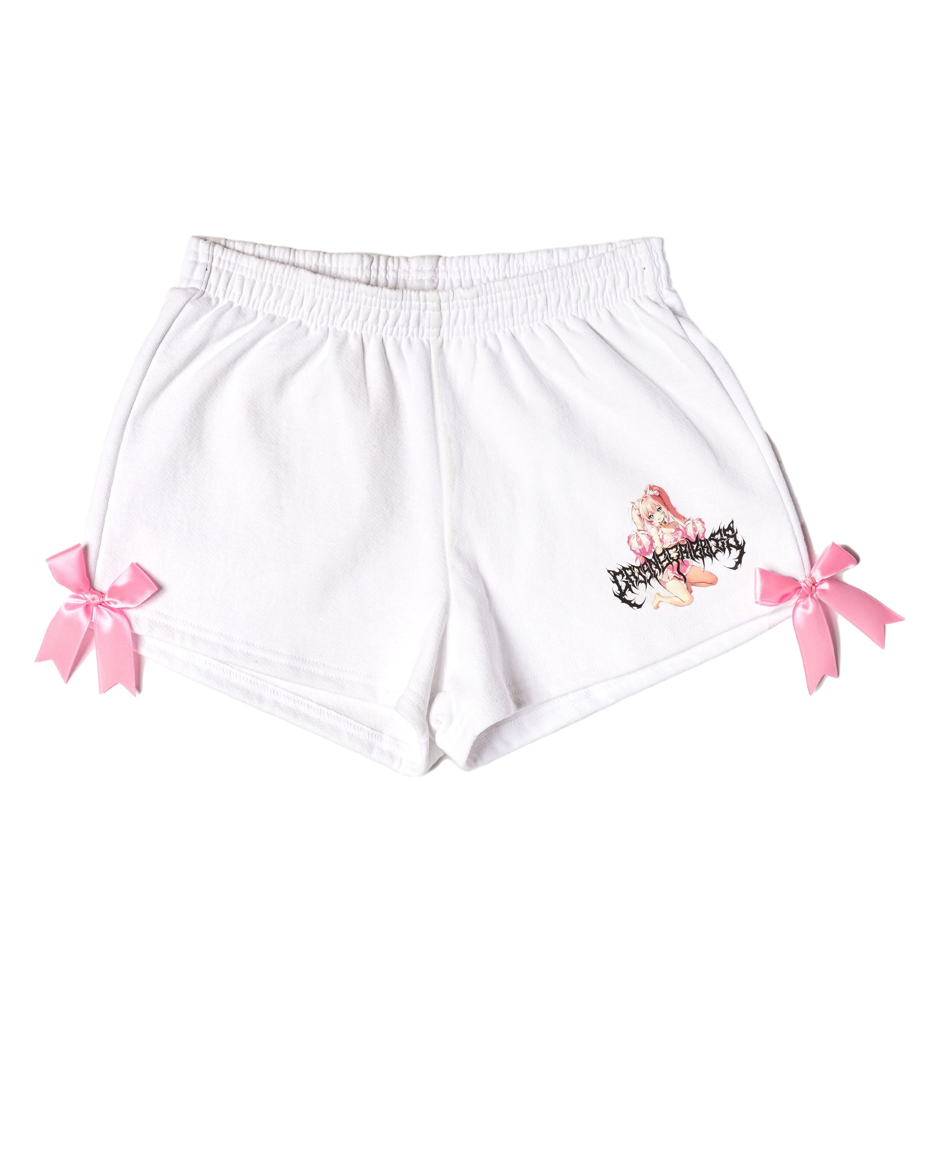 White best sale cheer shorts