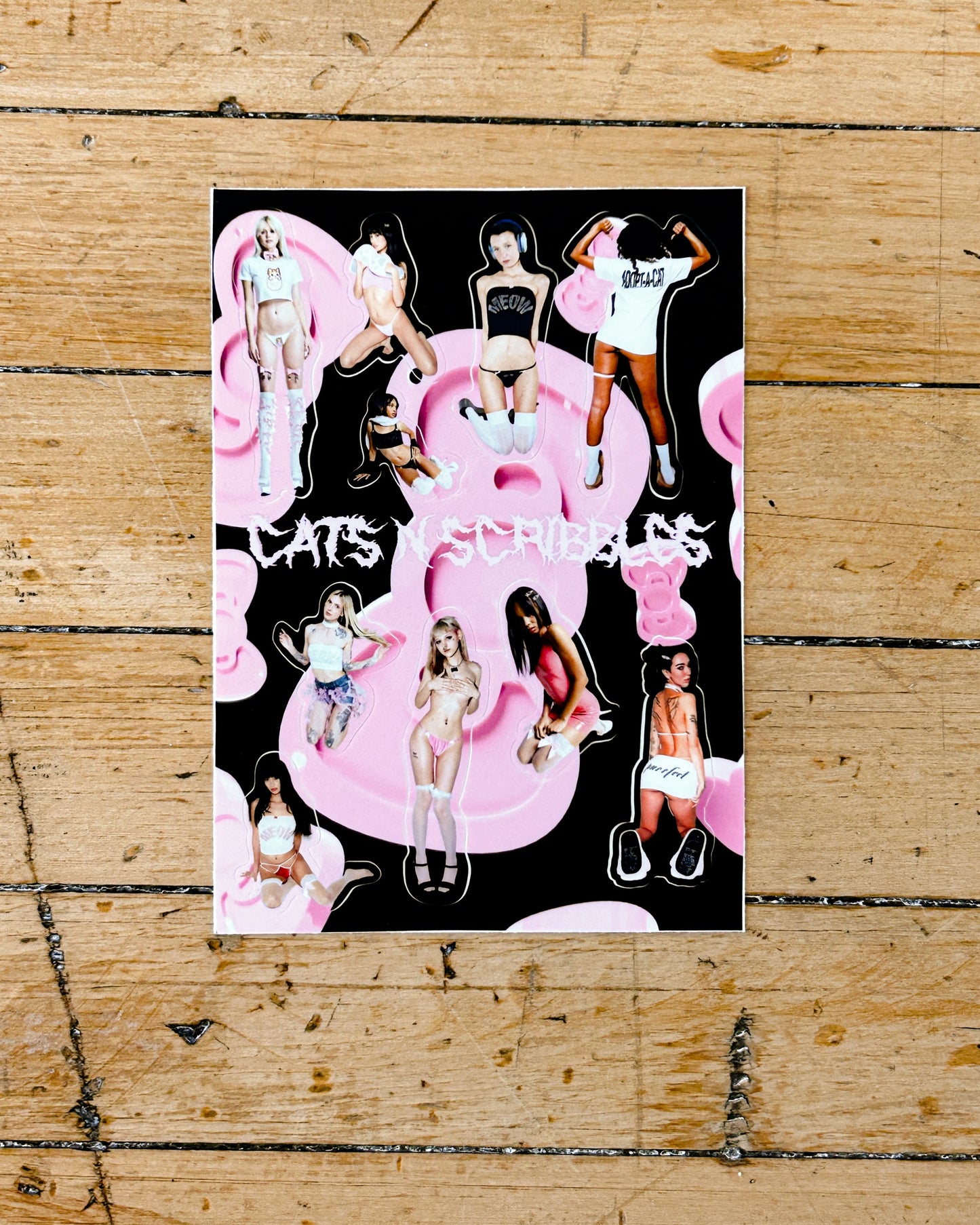 Kitty Girls, Girls, Girls Stickers