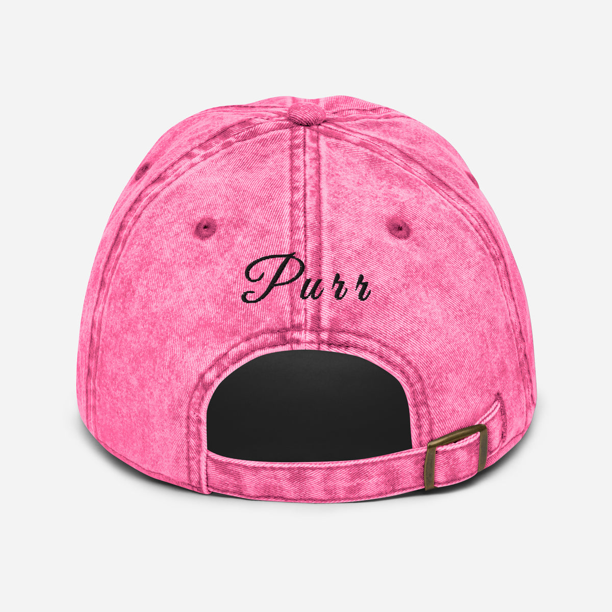 Meow Vintage Denim Dad Cap, photo 4