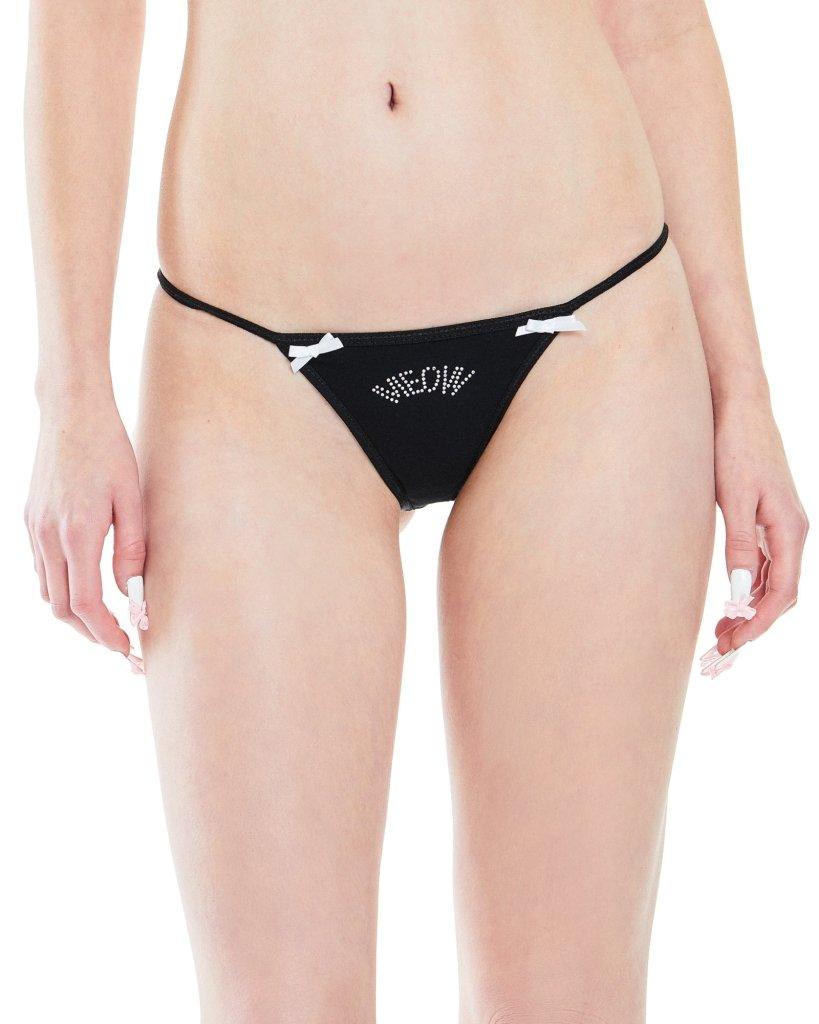 The NVDE strapless stick on Cat G-String – NVDE Underwear