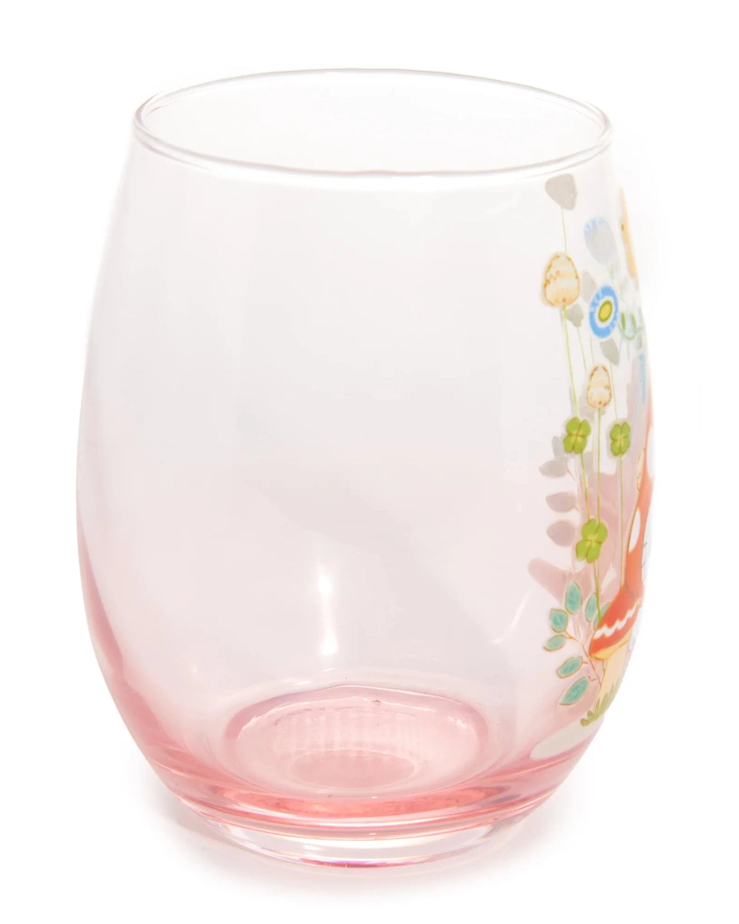 Vaso de cristal con forma de seta de Hello Kitty