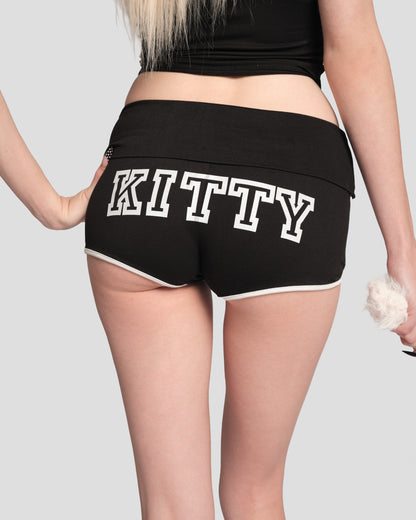 Malibu Kitty Girl School Fold-over Shorties