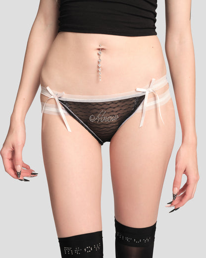 Purrfect Meow Lace Brief
