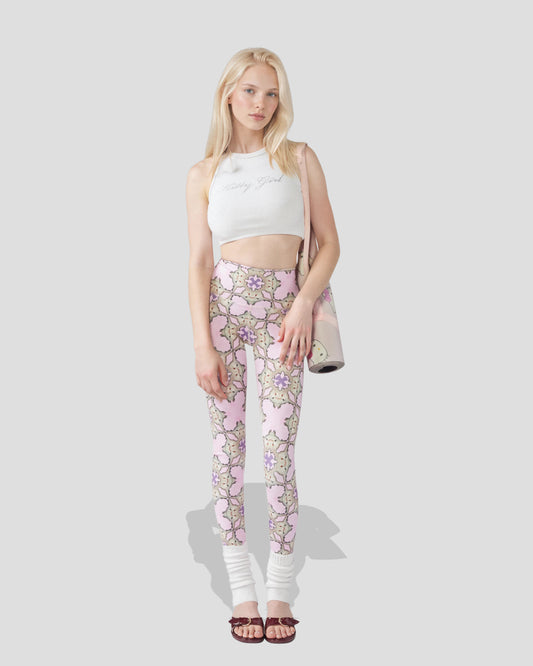Pink Purrfection Sculpt Leggings