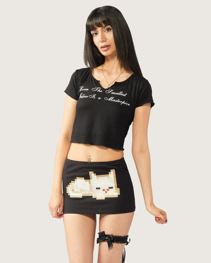 Pixel Meow Skirt