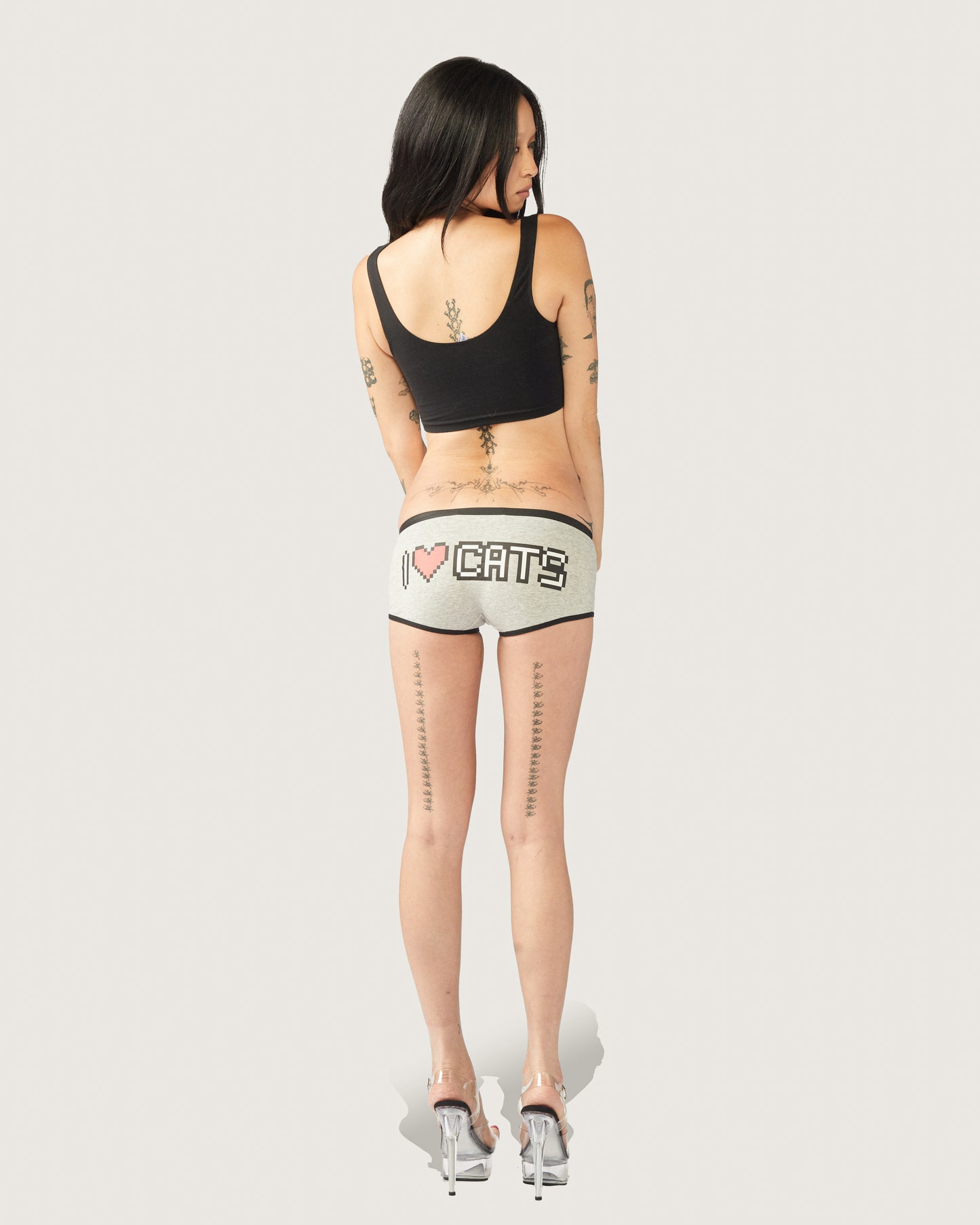 CNC X Dollz 2000's I Hear Cats Boyshorts