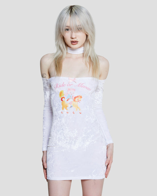 Ride or Meow Heavenly Kitten Dress