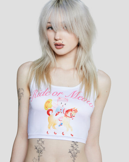 Ride or Meow Tank Top