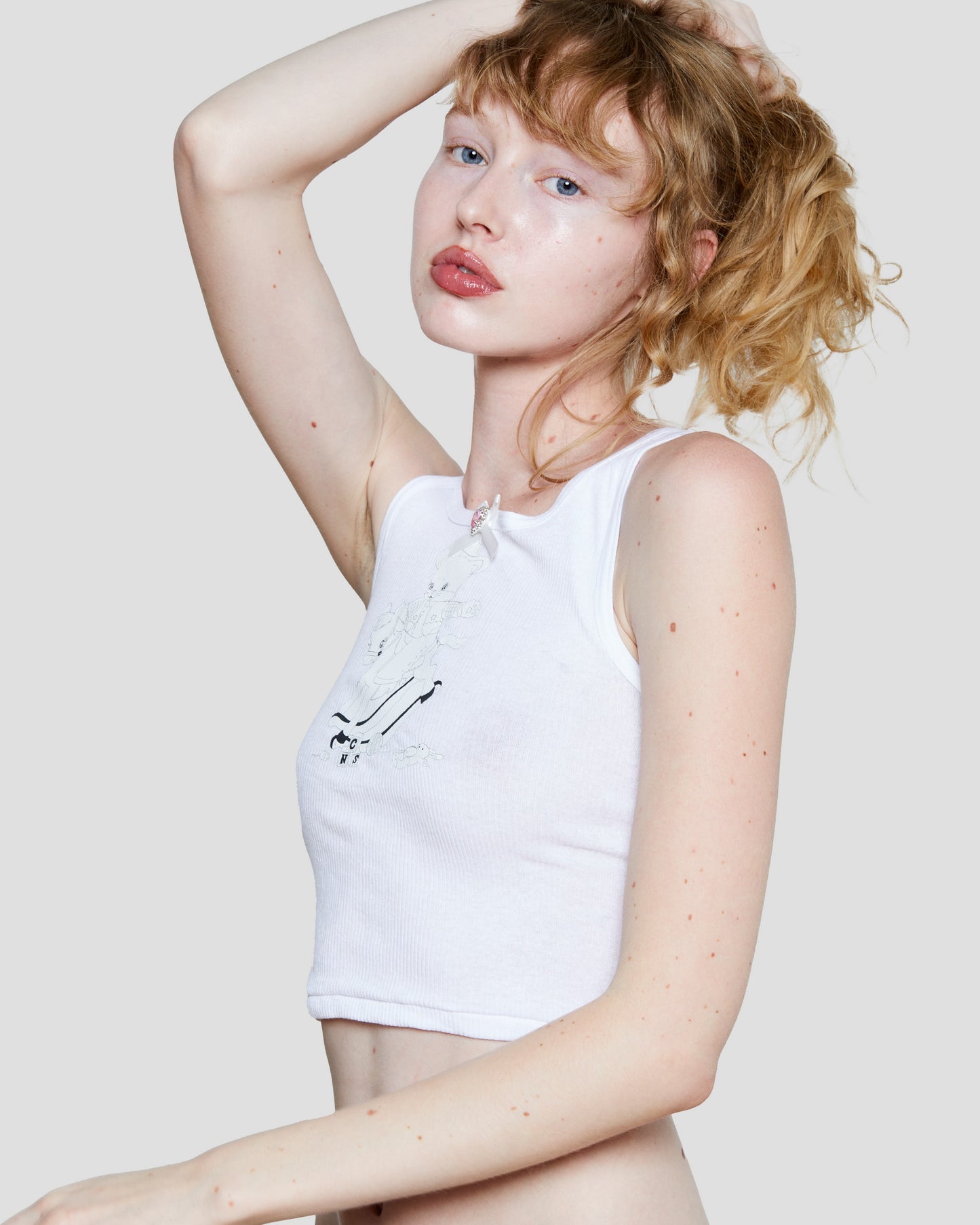 Cowbear Cutie Crop Top