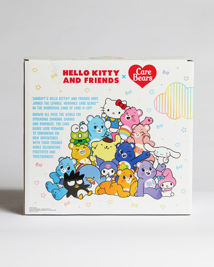 Care Bears Hello Kitty Loves Cheer Bear 10" Collectible Plush 2-Pack