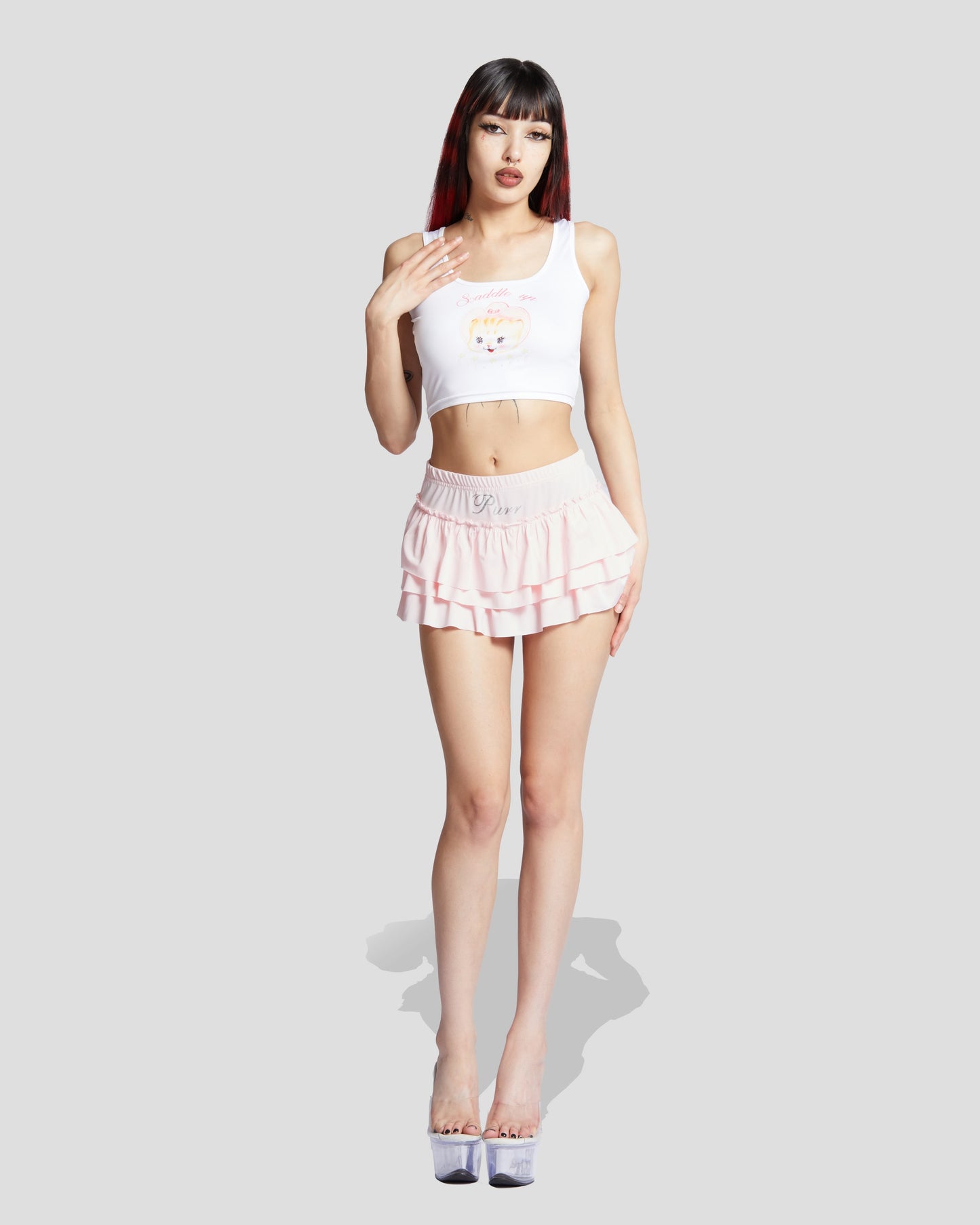 Playful Purr Mini Skort