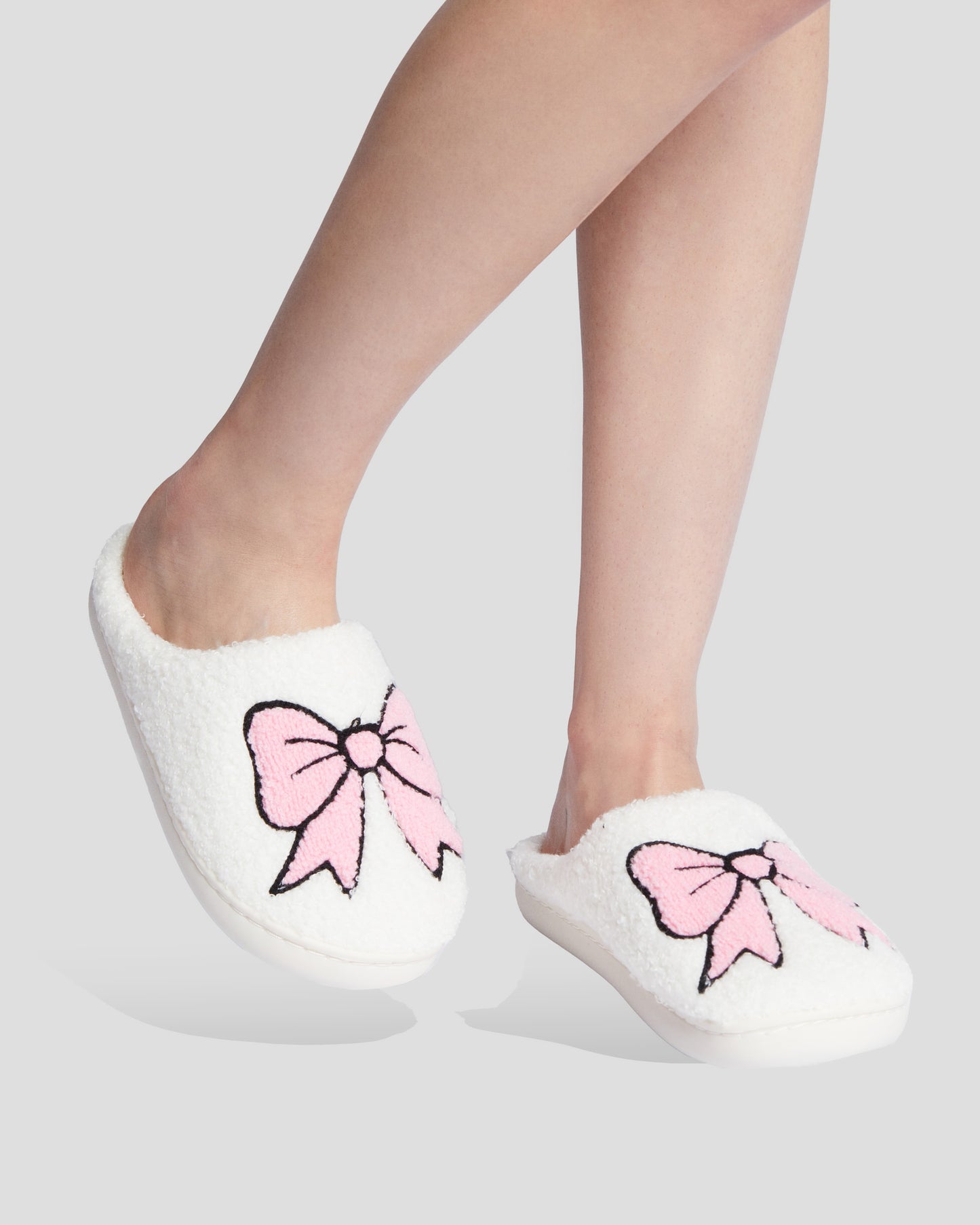 Dreamy Bow Slippers