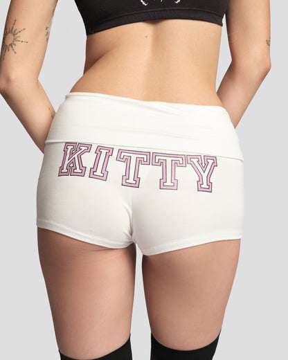 Malibu Kitty Girl School Fold-over Shorties