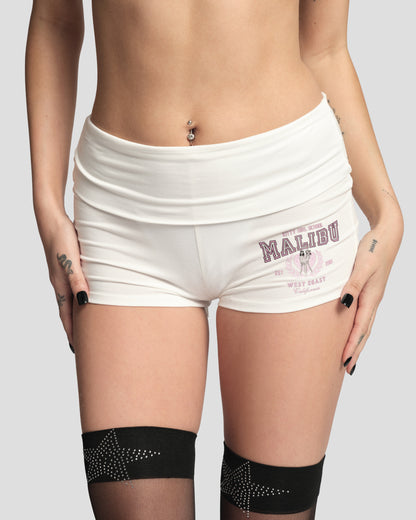 Malibu Kitty Girl School Fold-over Shorties