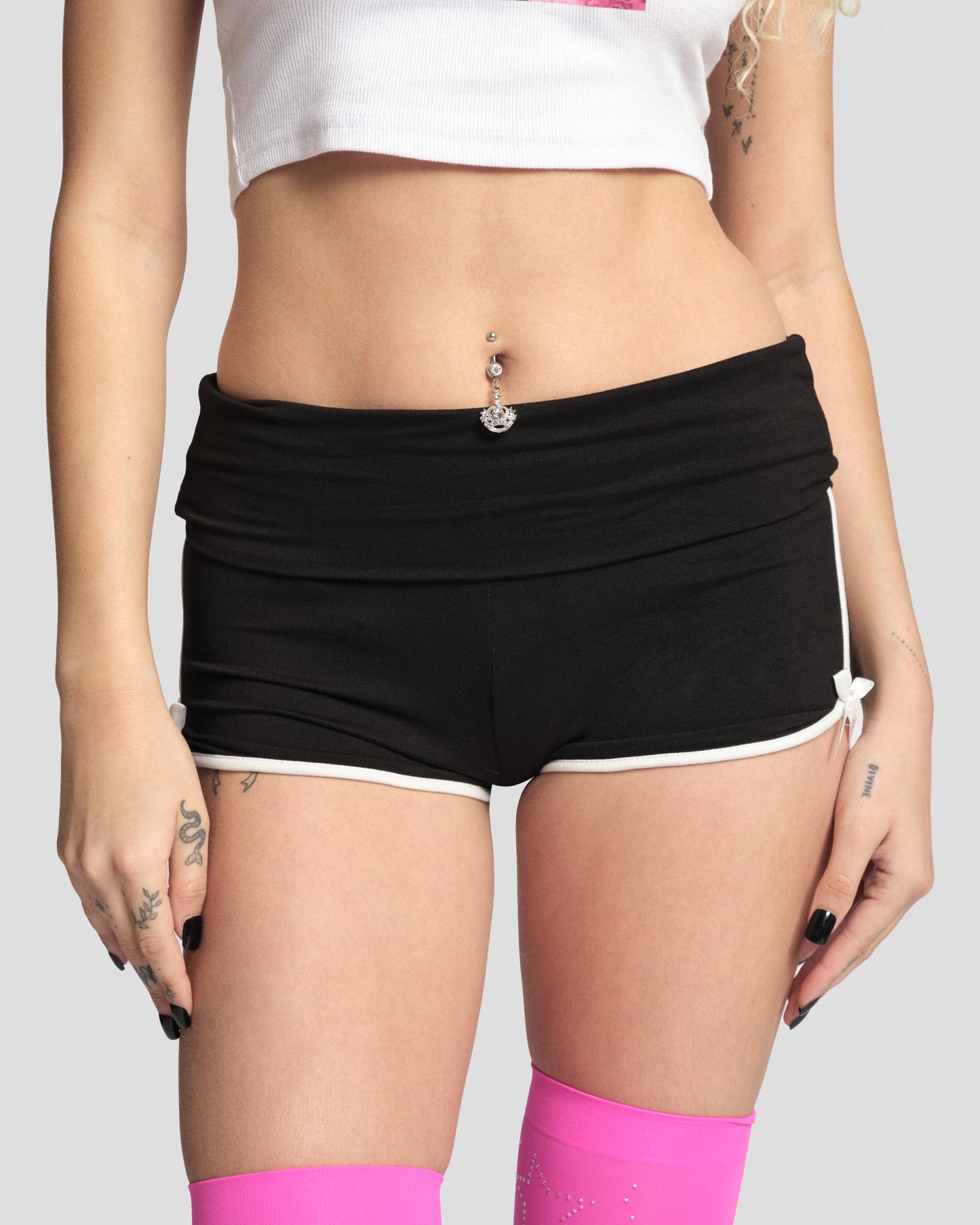 Kitty Girl Fold-over Shorties