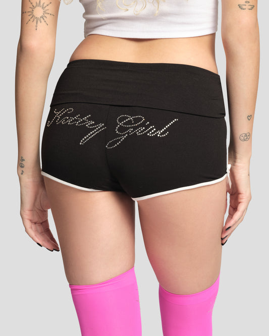 Kitty Girl Fold-over Shorties