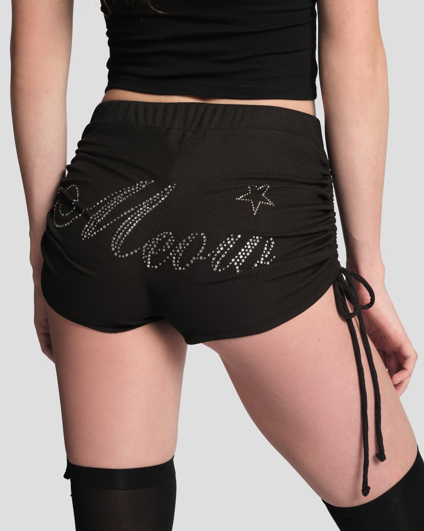 Meow Baby Drawstring Shorties