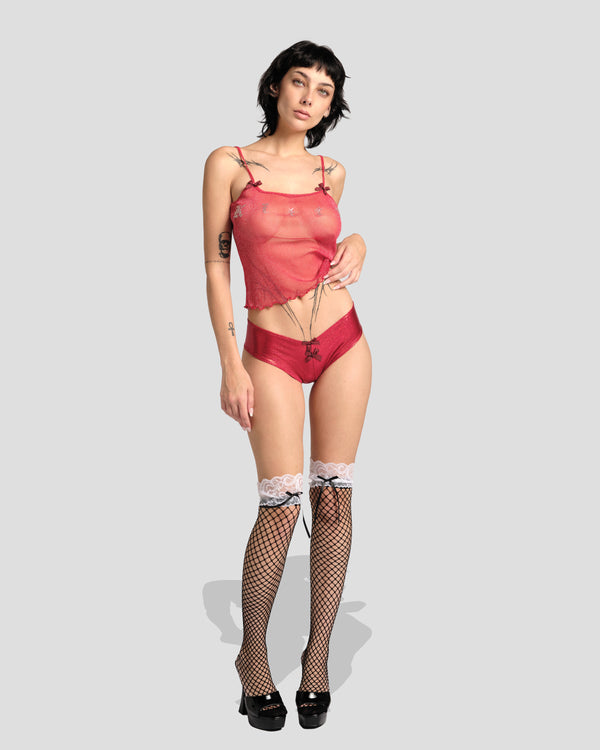 Miss Kitty Lurex Top