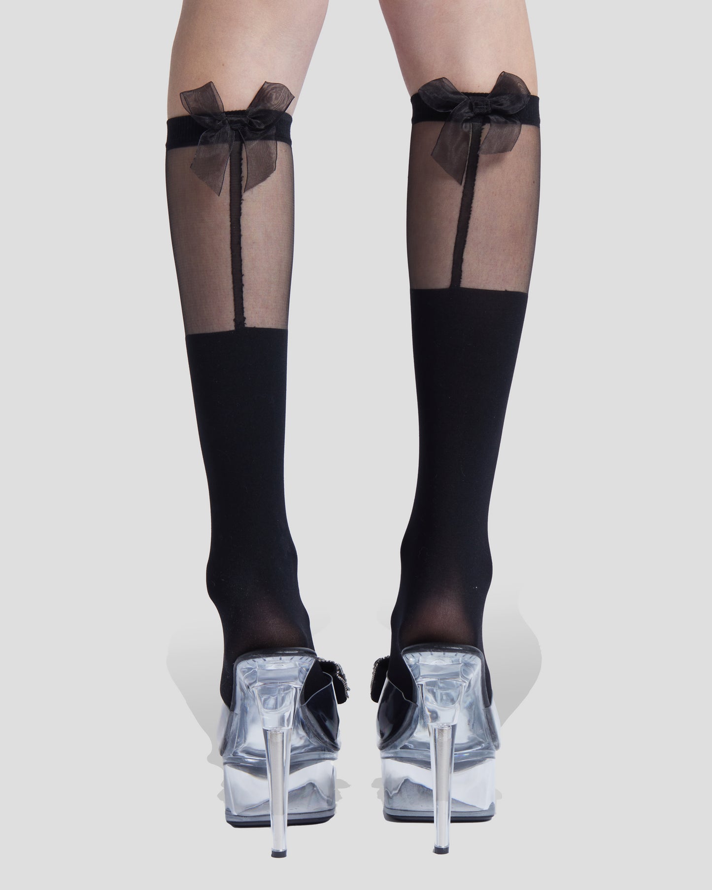 Angel Bow Thigh Highs