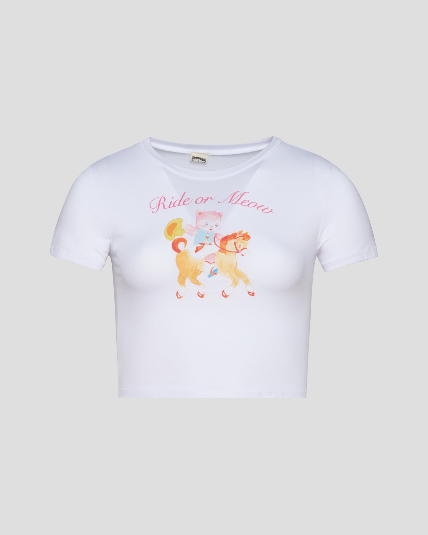 Ride or Meow Crop Top