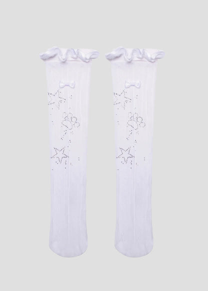 Kitten Stardust Knee Highs