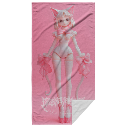 Neko_Dreamgirl_Beach_Towel_Main_Fold_Vertical_Mockup.png