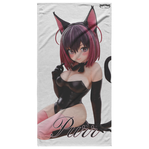 The Kitty Purr Towel