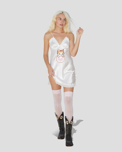 CNS x DOLLZ 2000 Kitten Tea Dress