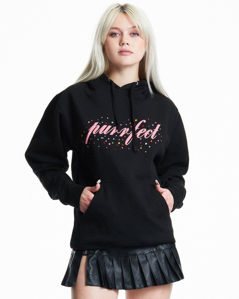 Embellished hoodie online